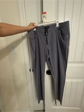 Travis Mathew Men's Dress Pants in Gray